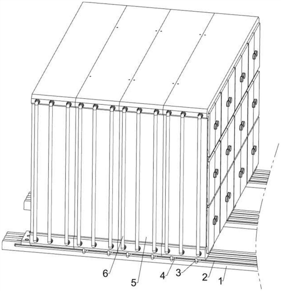 A single-motor traction office book compact shelf