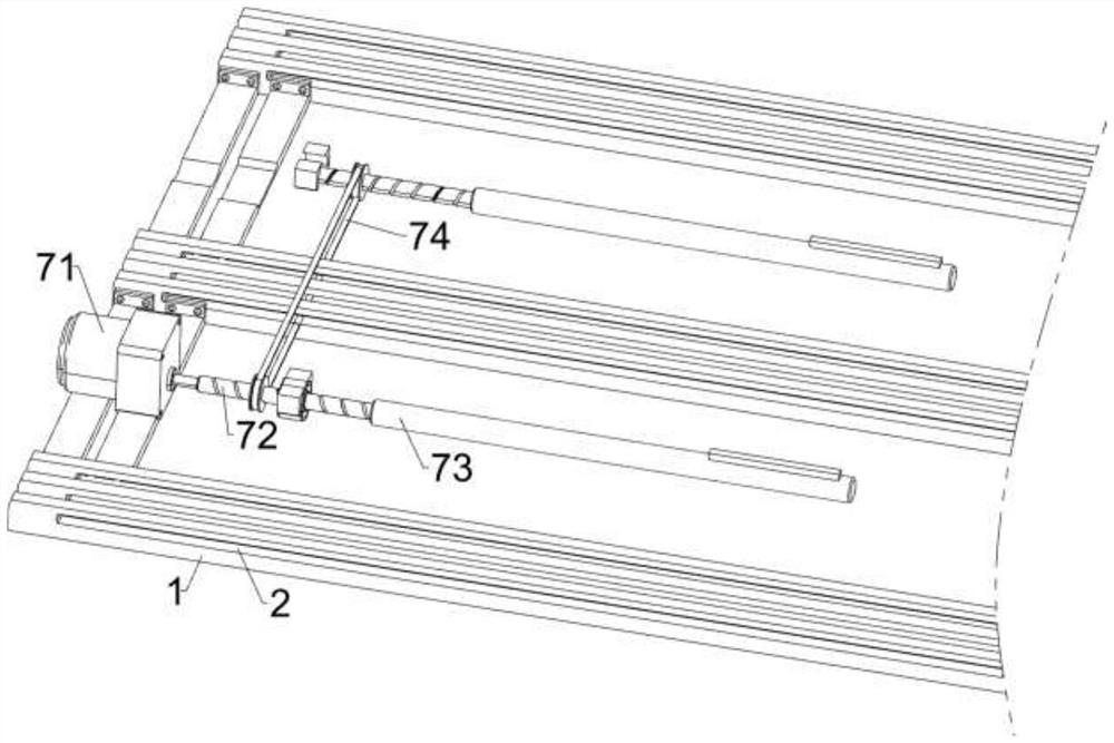 A single-motor traction office book compact shelf