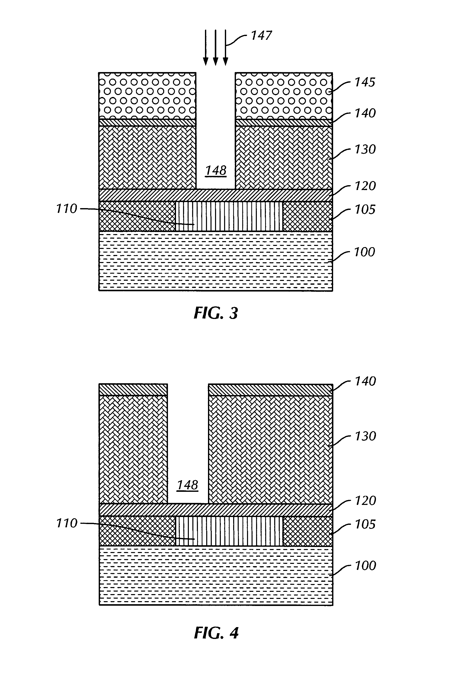 Cobalt tungsten phosphate used to fill voids arising in a copper metallization process
