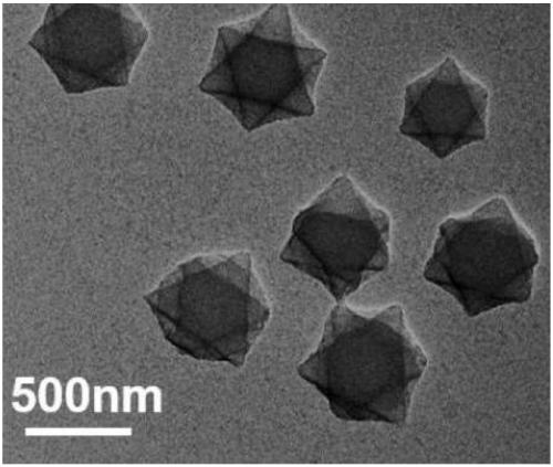 Technology for preparing two-dimensional MOF material by one-step solvothermal method