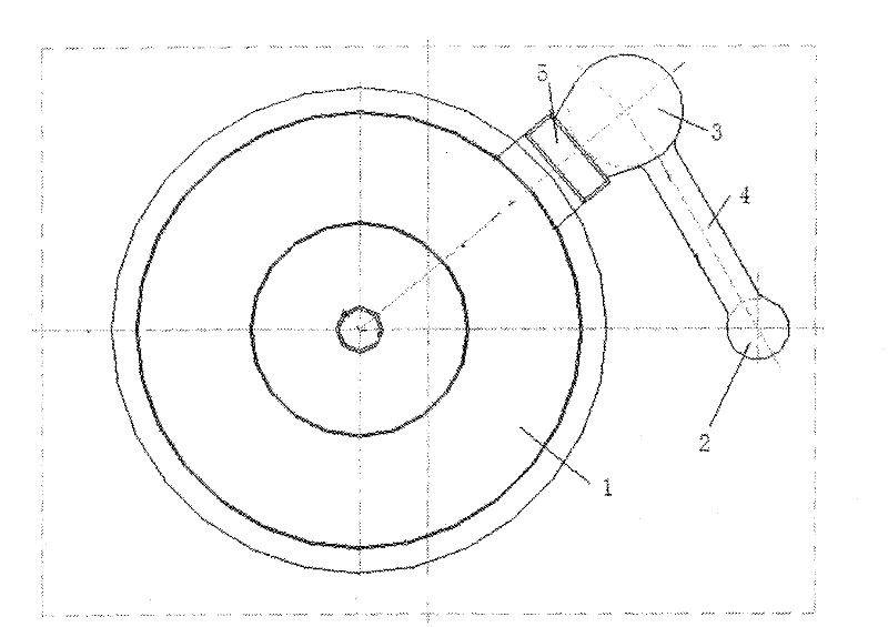 Automobile flywheel pouring system and pouring method