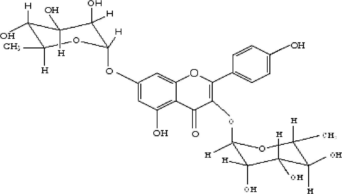 Method of extracting flavonoid glycosides from grosvenor monordica leaves and product thereof