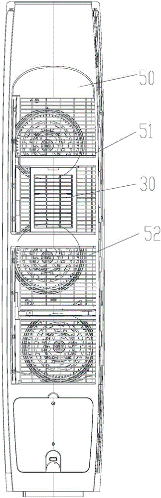 Air supply device and air conditioner with same