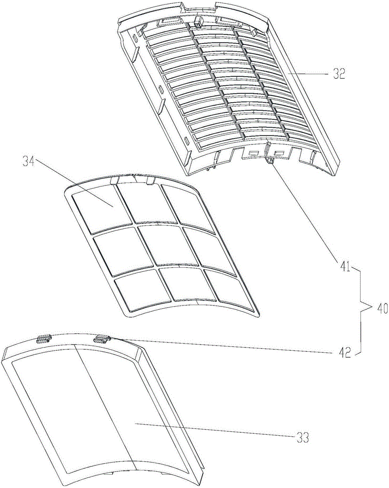 Air supply device and air conditioner with same