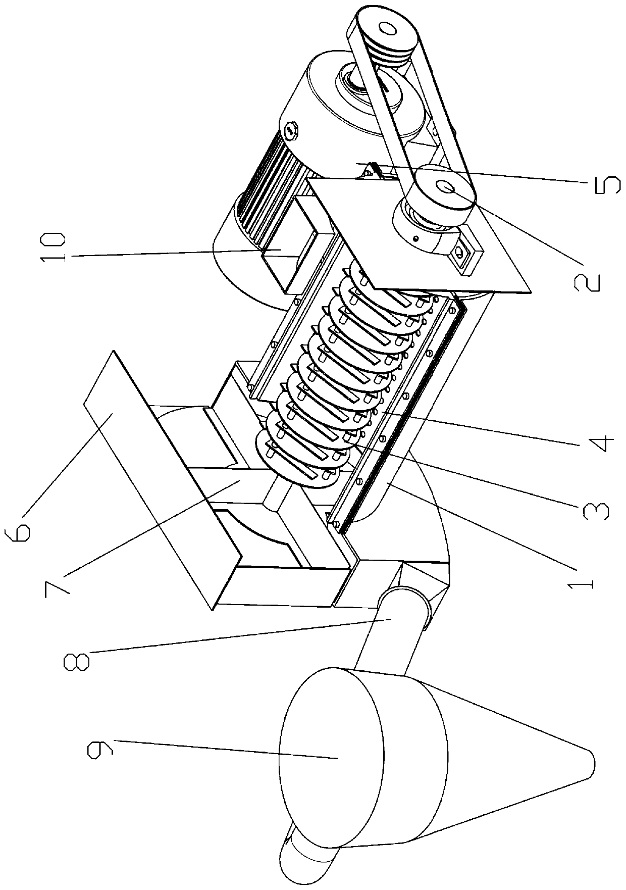 Novel crushing chamber