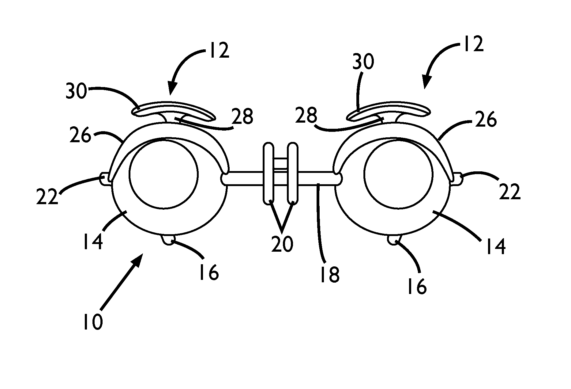 Method and apparatus for attaching plush to an artificial eye