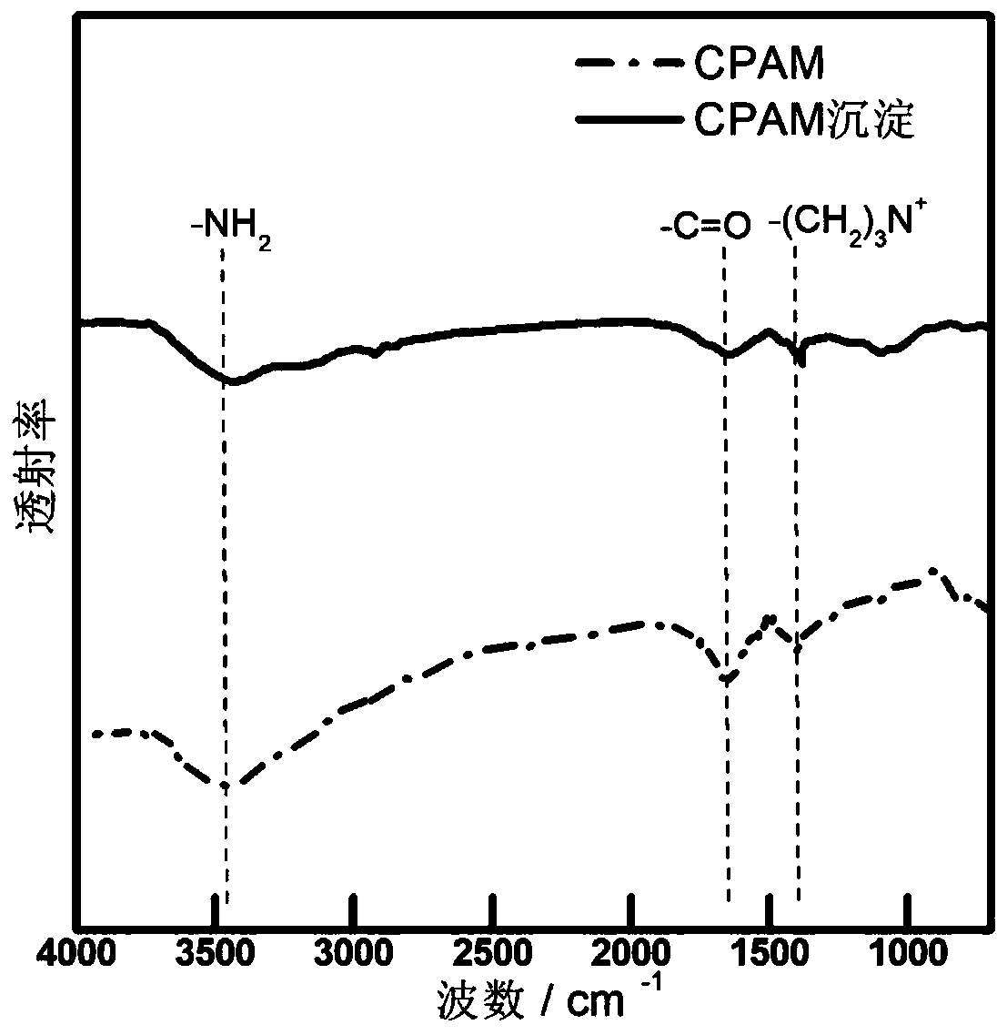 Cationic polyacrylamide and application thereof