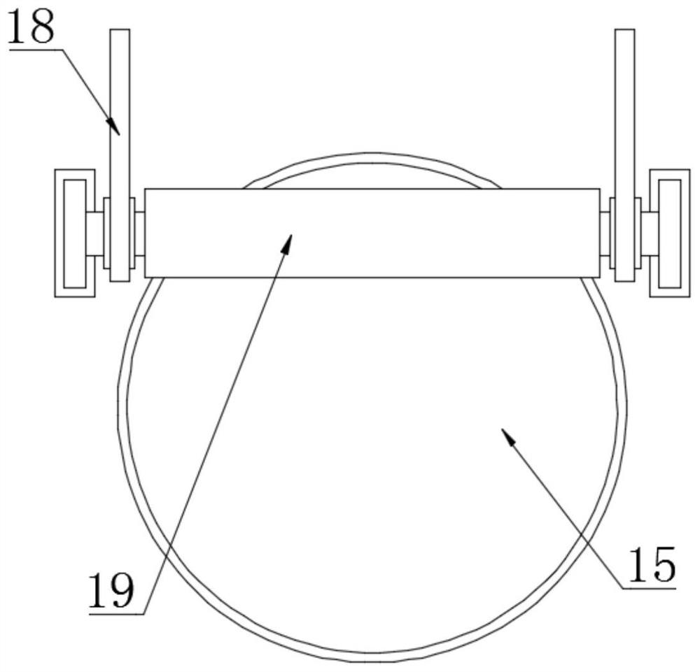 A metal non-destructive flaw detection device with electronic display function