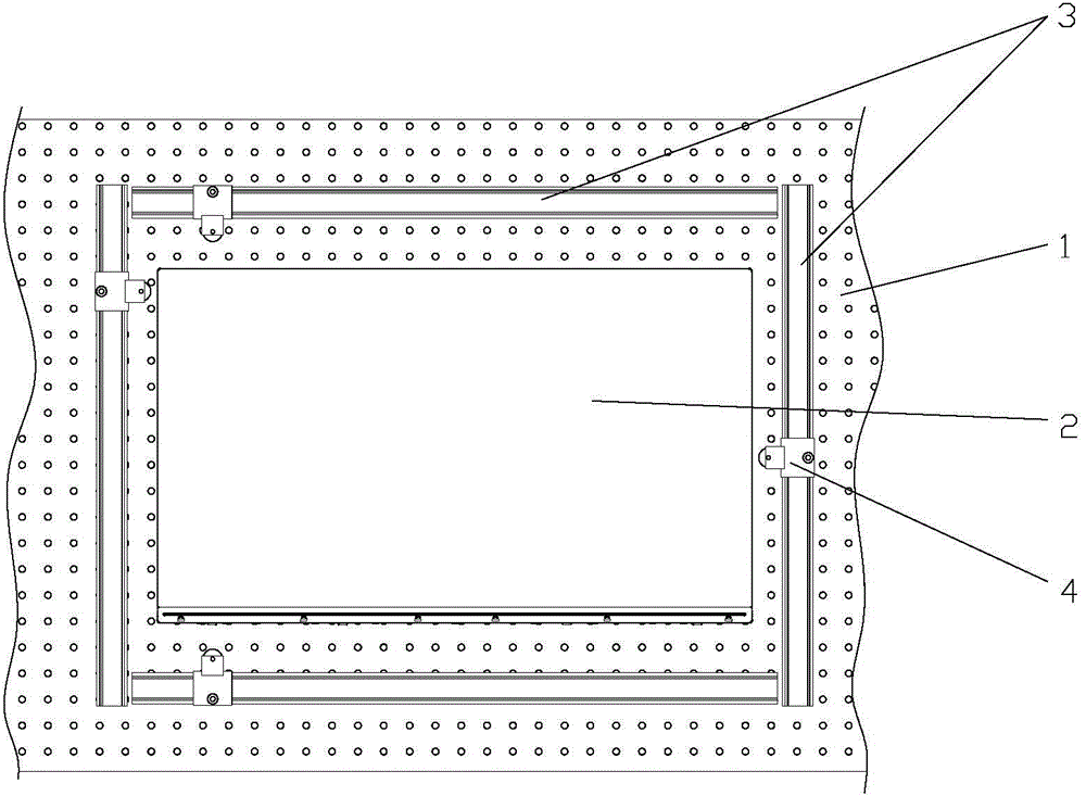Tool for cutting double-sided adhesive tape between liquid crystal display panel and glue frame