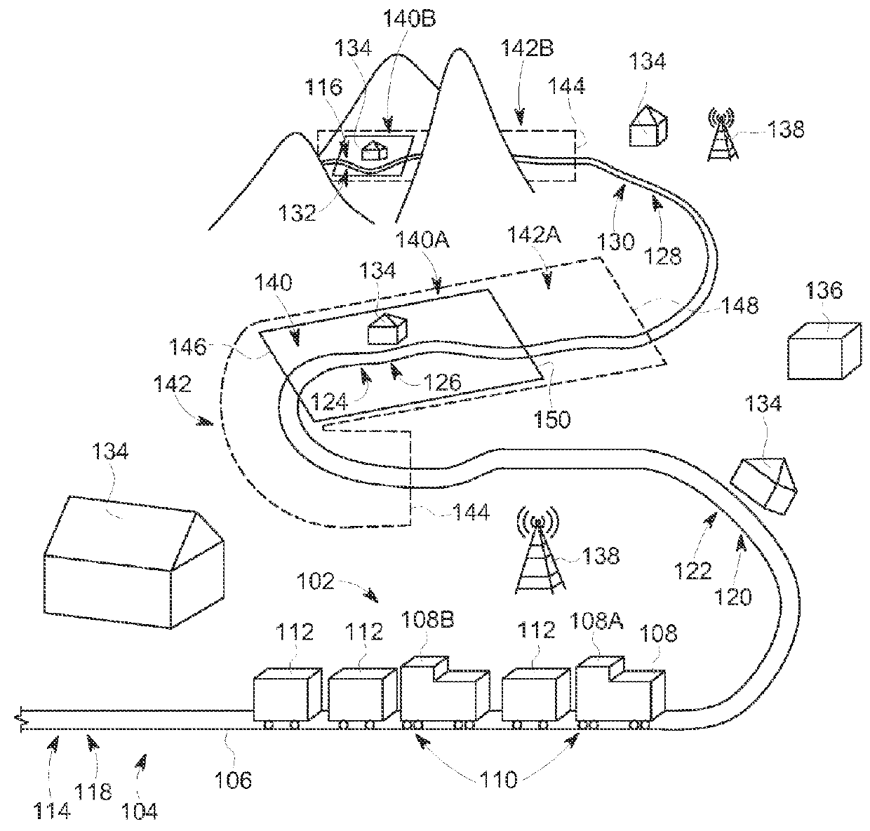 Method and system for communicating data with vehicles