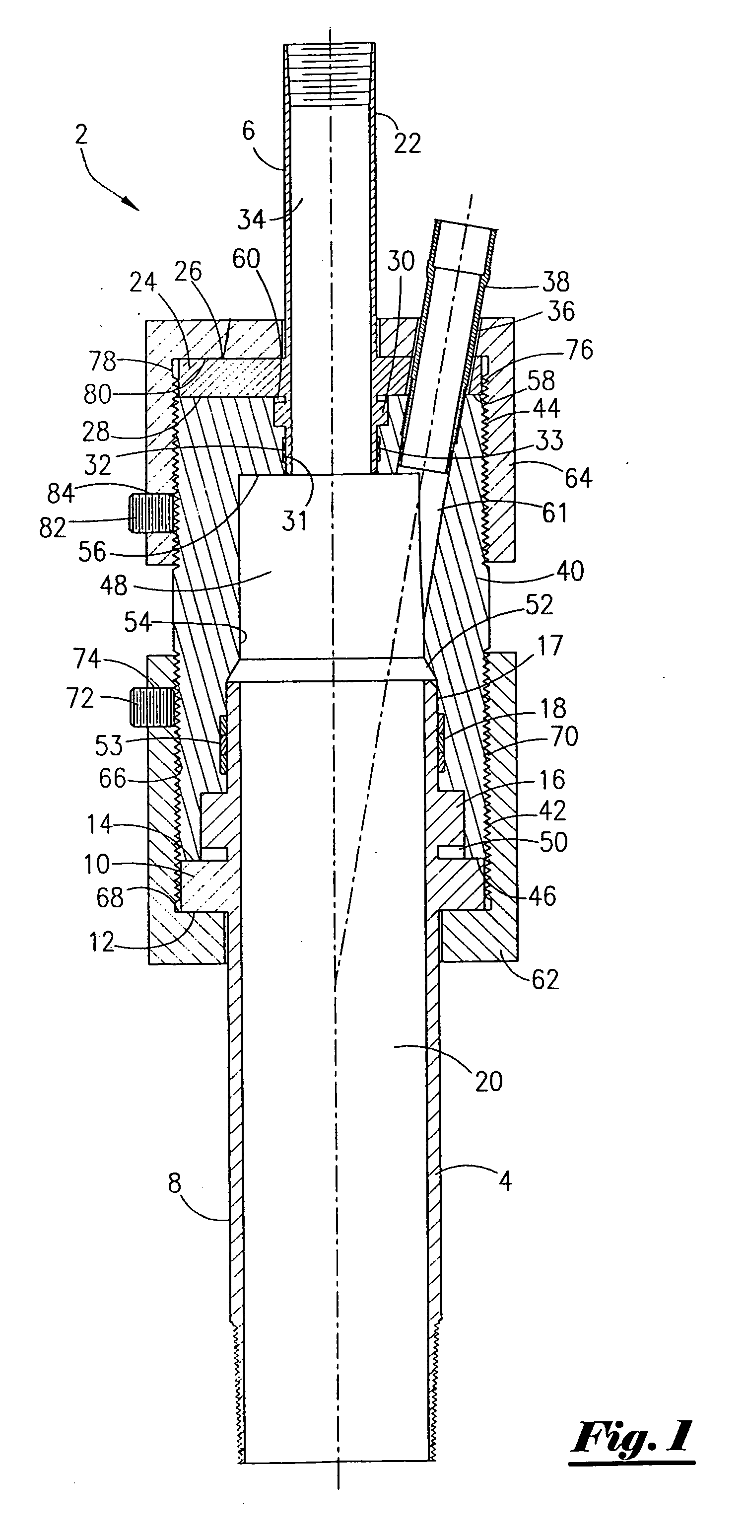 Side entry apparatus and method