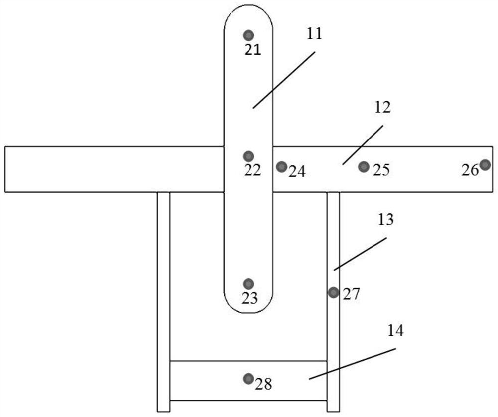Method for testing service life of parachute recovery skid buffer small and medium-sized unmanned aerial vehicle body