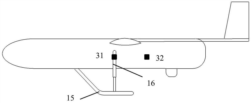 Method for testing service life of parachute recovery skid buffer small and medium-sized unmanned aerial vehicle body