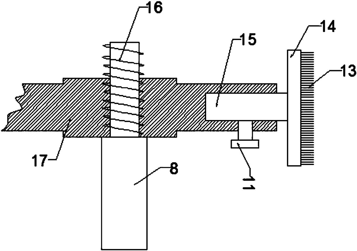 Medical equipment pipeline cleaning device