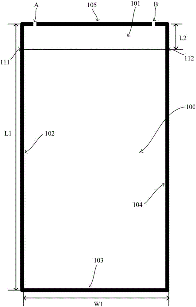 LTE antenna with metal frame and mobile terminal