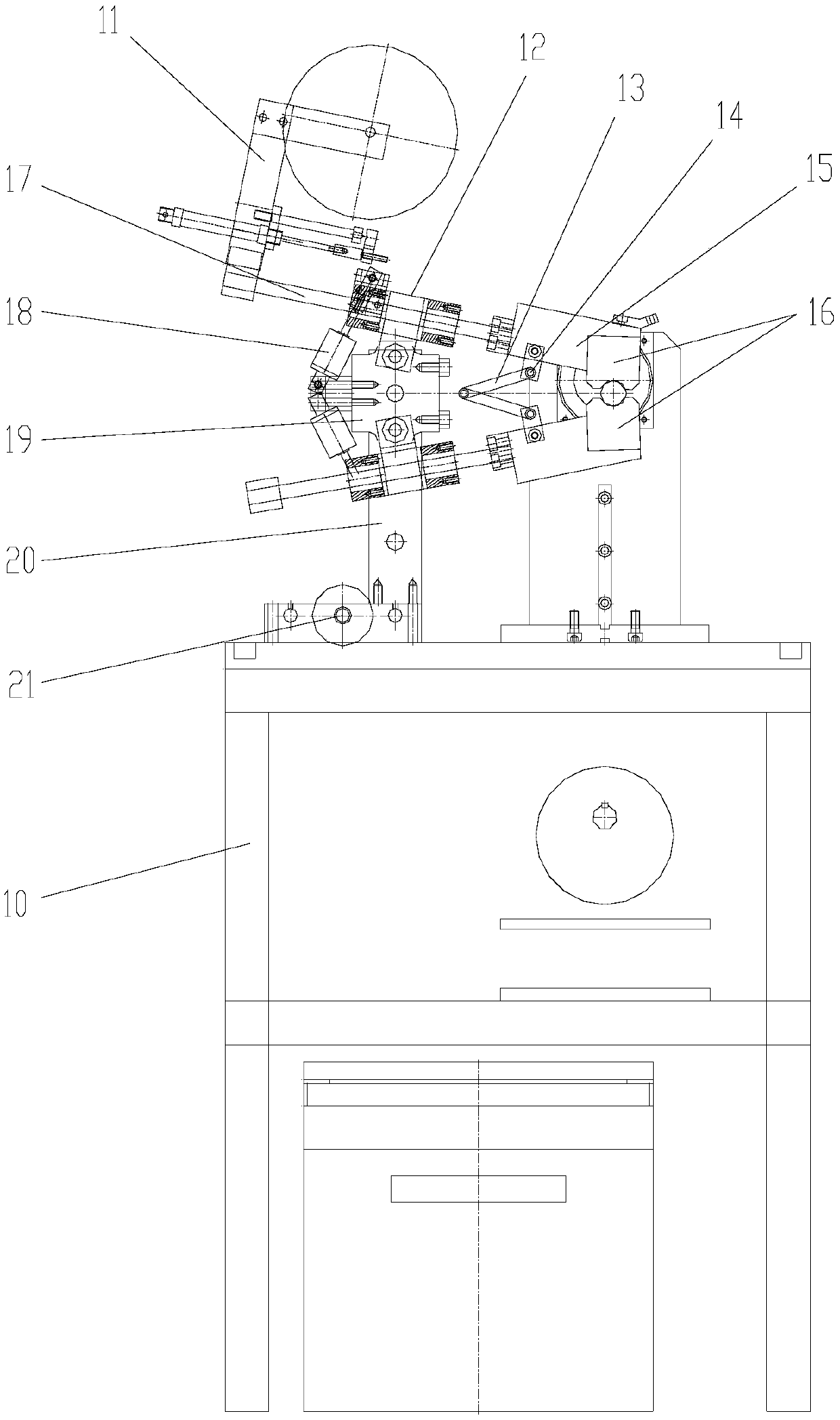 General machine crankshaft crank polishing machine