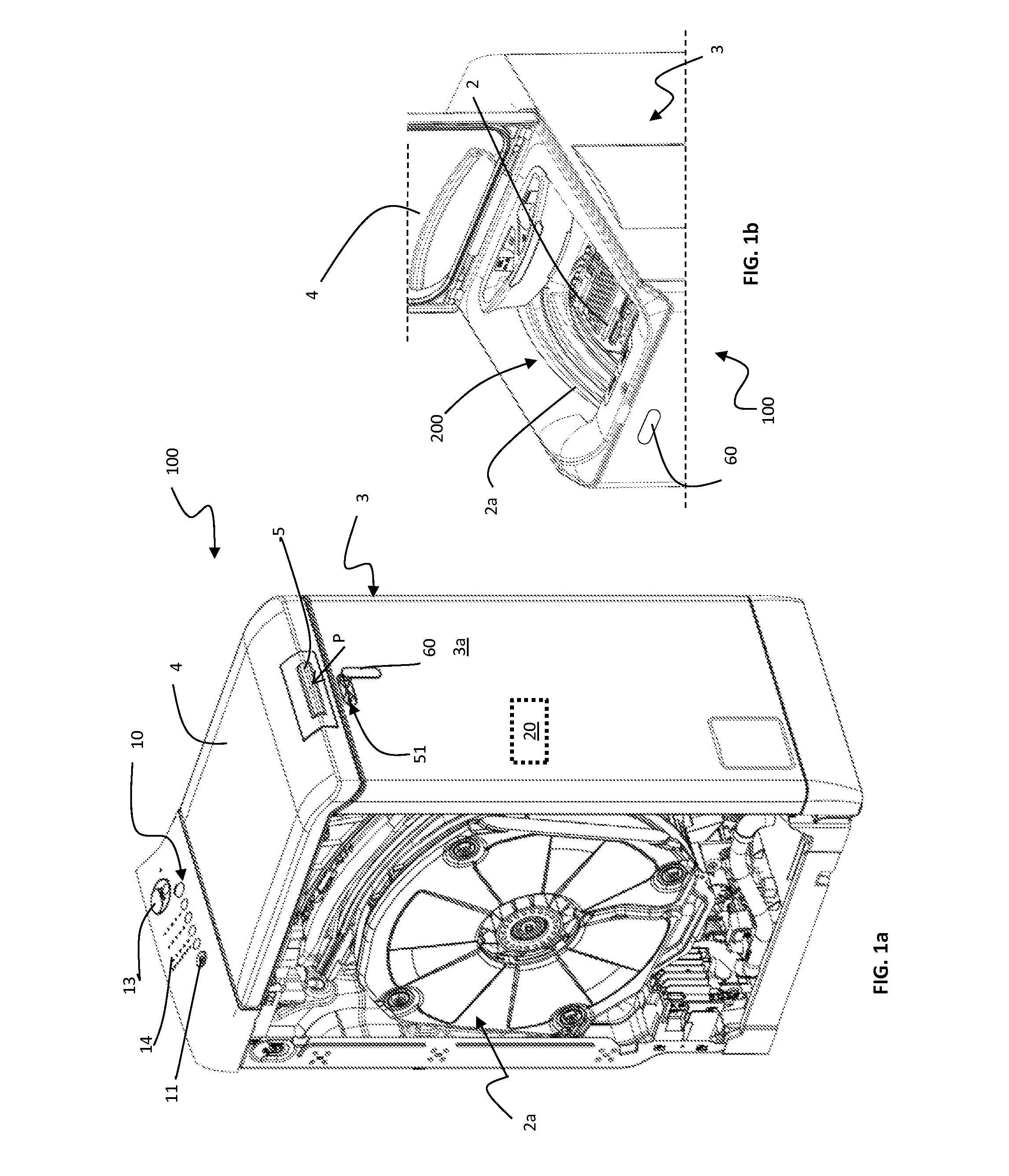 Emergency openable laundry washing and/or drying appliance