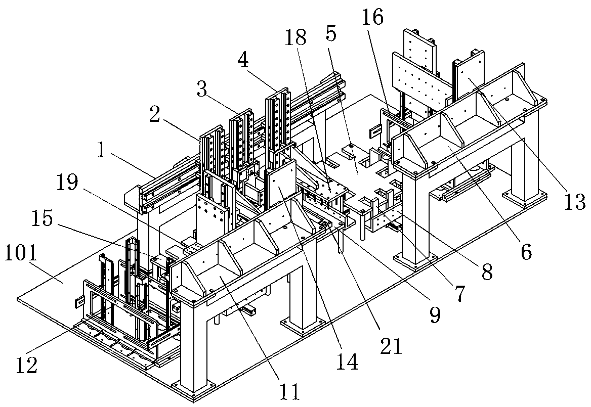 Laminated electrical core disassembling device and method