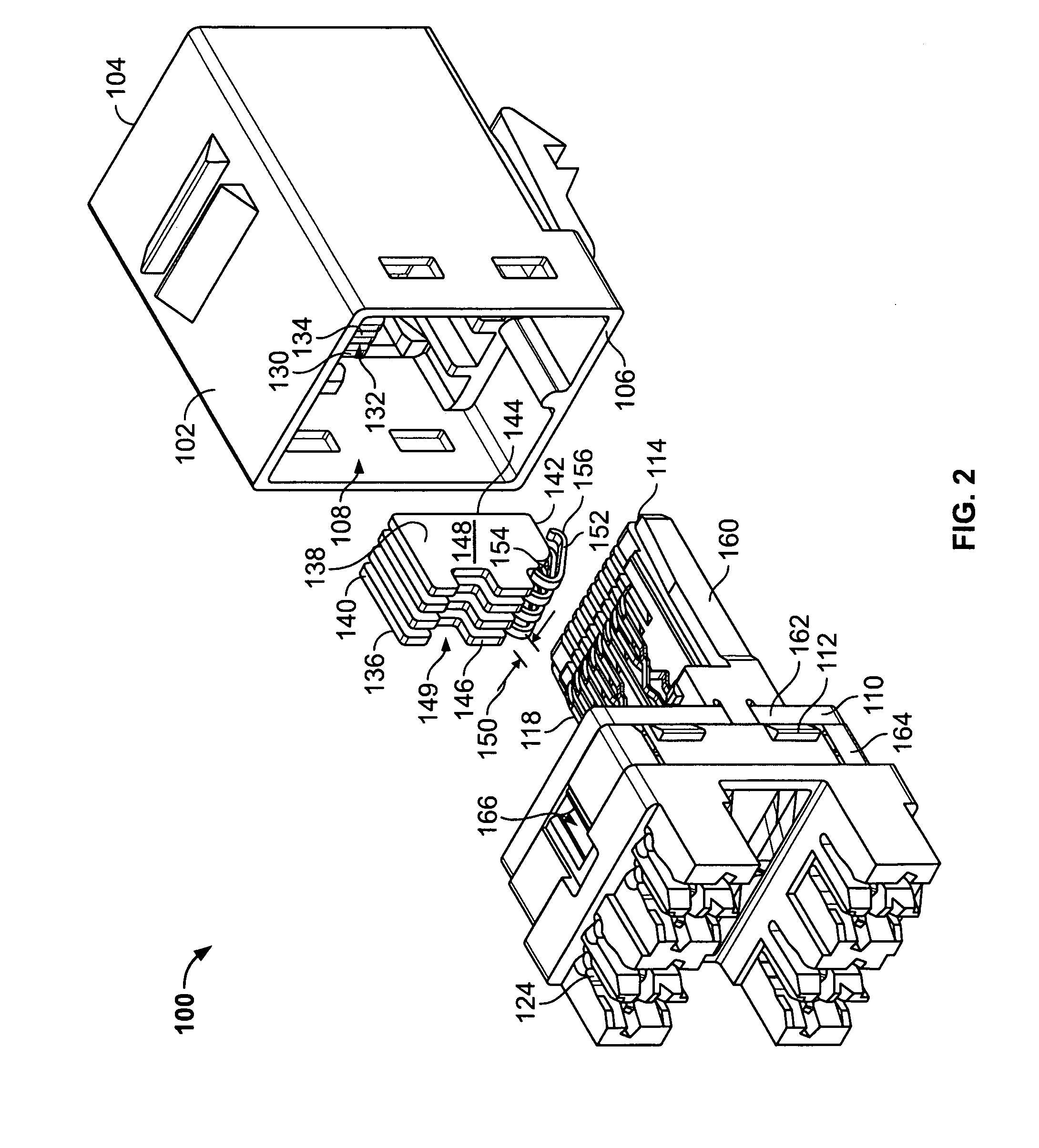 Electrical connector having contact plates