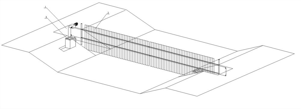 A river cleaning system using telescopic trash rack