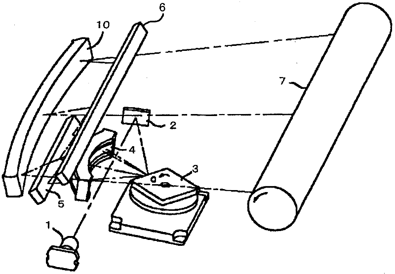 Resin molded article for optical element, method for manufacturing resin molded article for optical element, device for manufacturing resin molded article for optical element, and scanning optical device