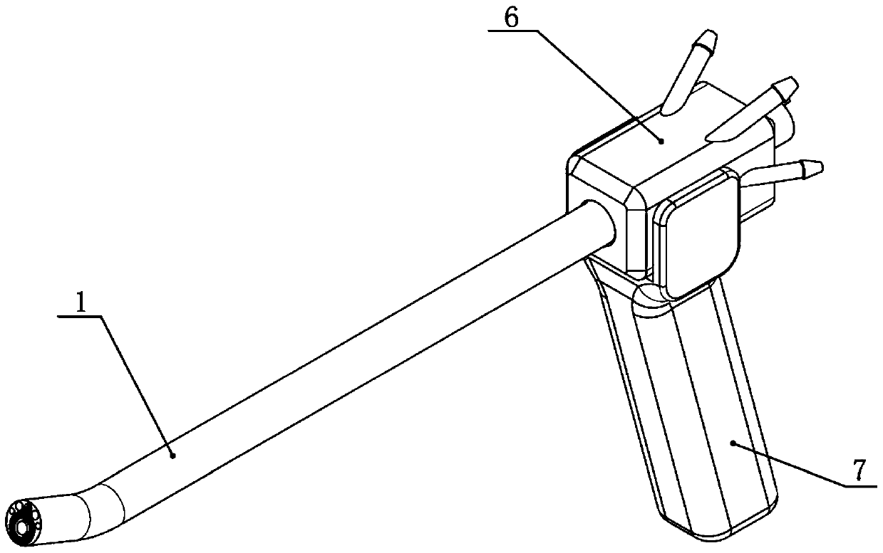 An endoscopic surgical system for endometrium repair and its application