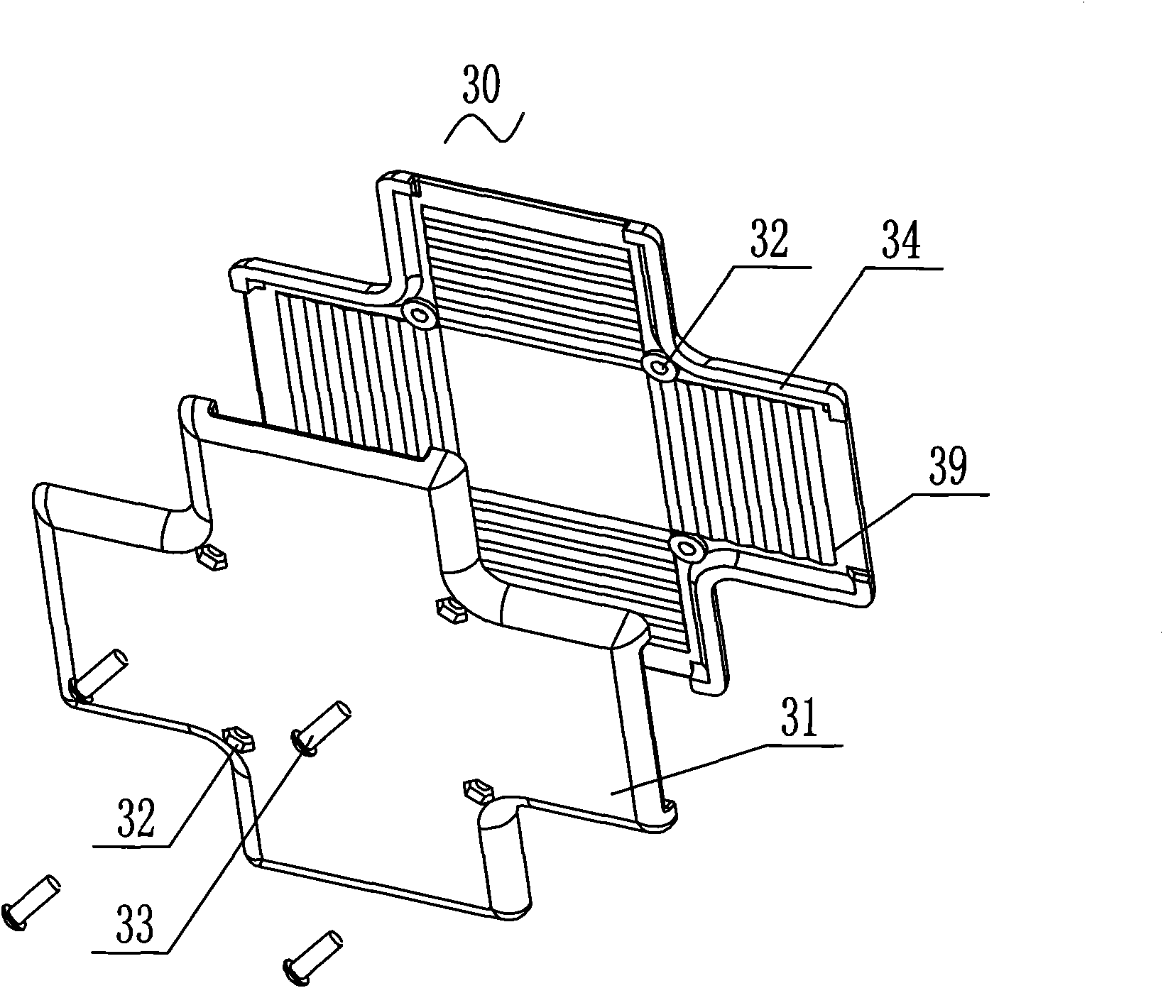 Adjusting type fixing device