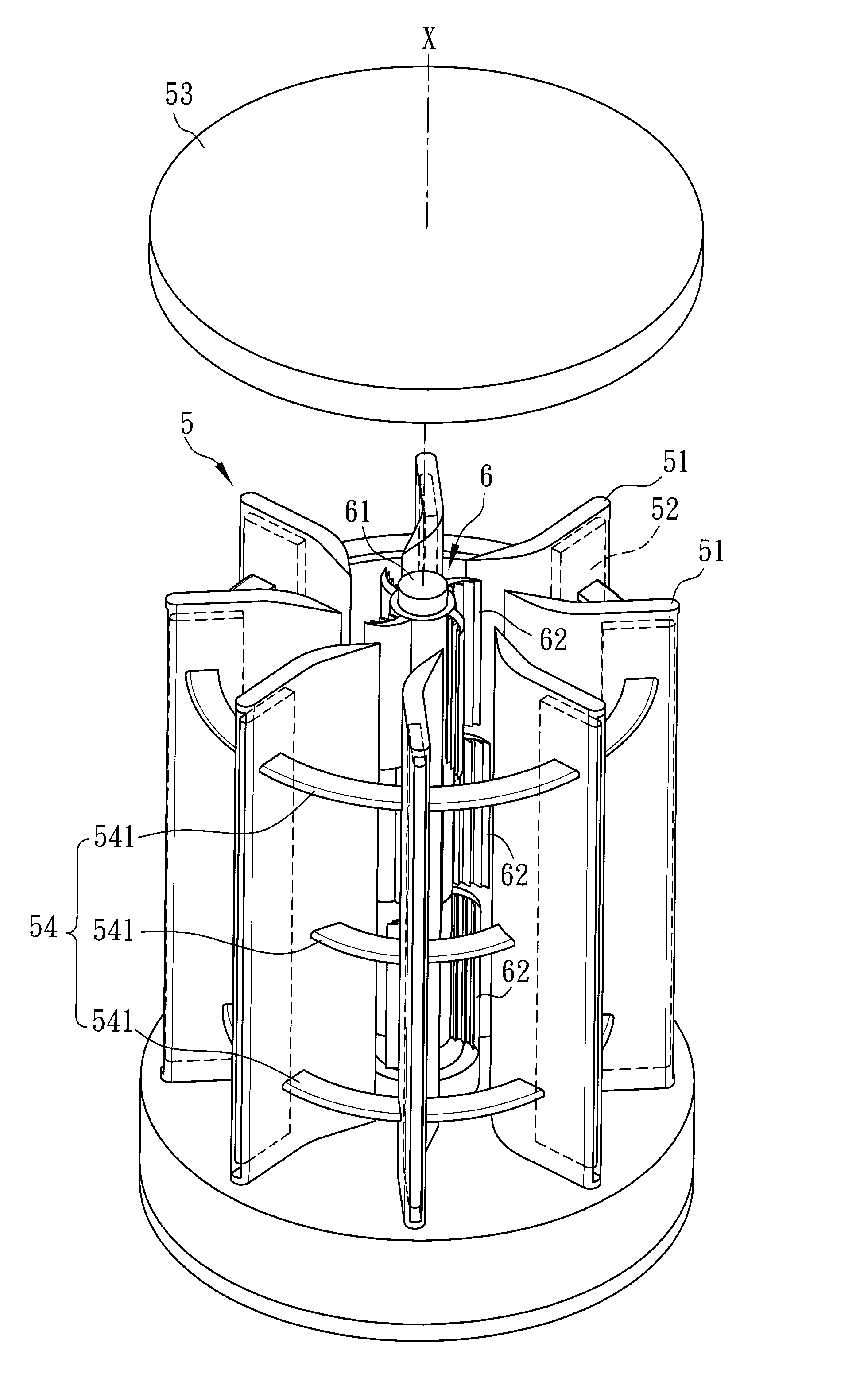 Apparatus for generating electric power using wind energy