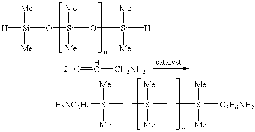 Method for the preparation of aminopropyl or aminoalkyl functional polyalkyl or aryl siloxanes