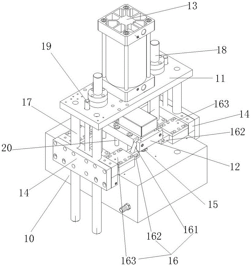 Mechanical supercharging and decompression self-locking device and supercharging and decompression self-locking method thereof