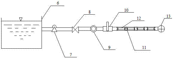 Pipeline hydraulic conveying machine tool and application thereof