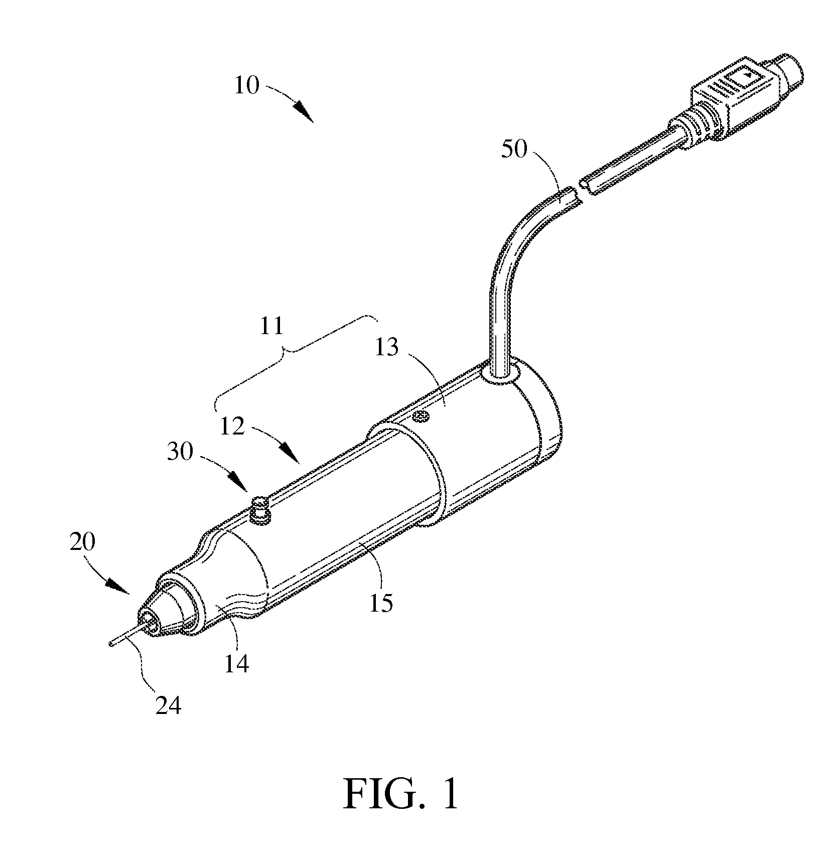Mechanized punch for cylindrical excision of hair follicles