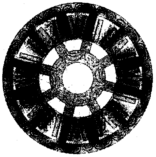 A finite element analysis method of a switched reluctance motor and an external circuit thereof