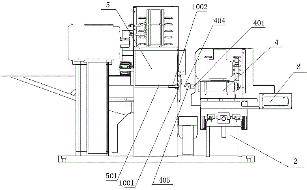 Drilling and cutting integrated machine and machining method thereof