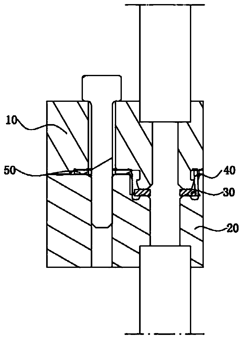 Connector of automotive air conditioning pipeline