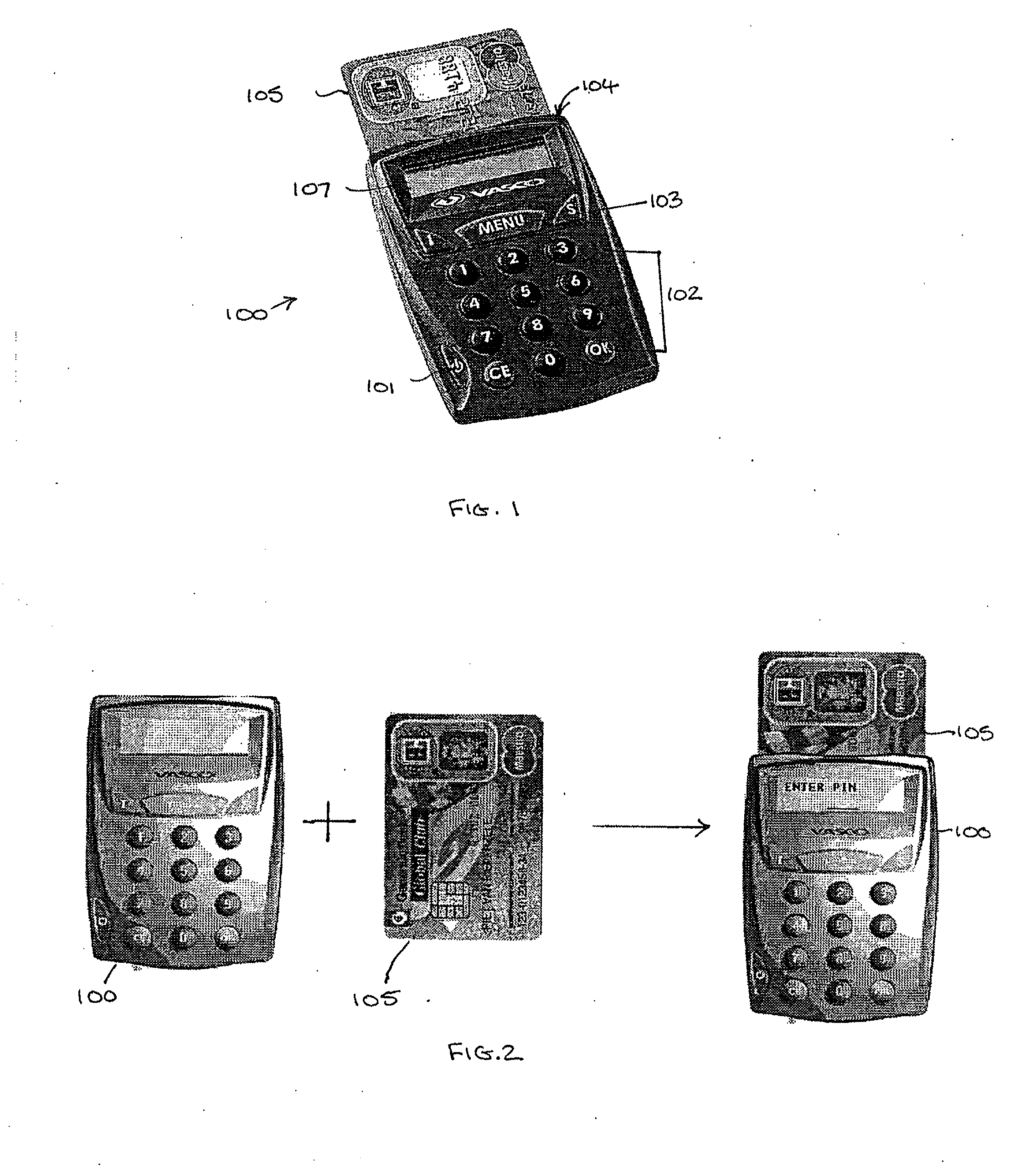 Field programmable smart card terminal and token device