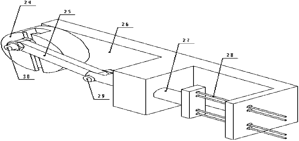 Automatic picking and placing device for plug seedling transplanting