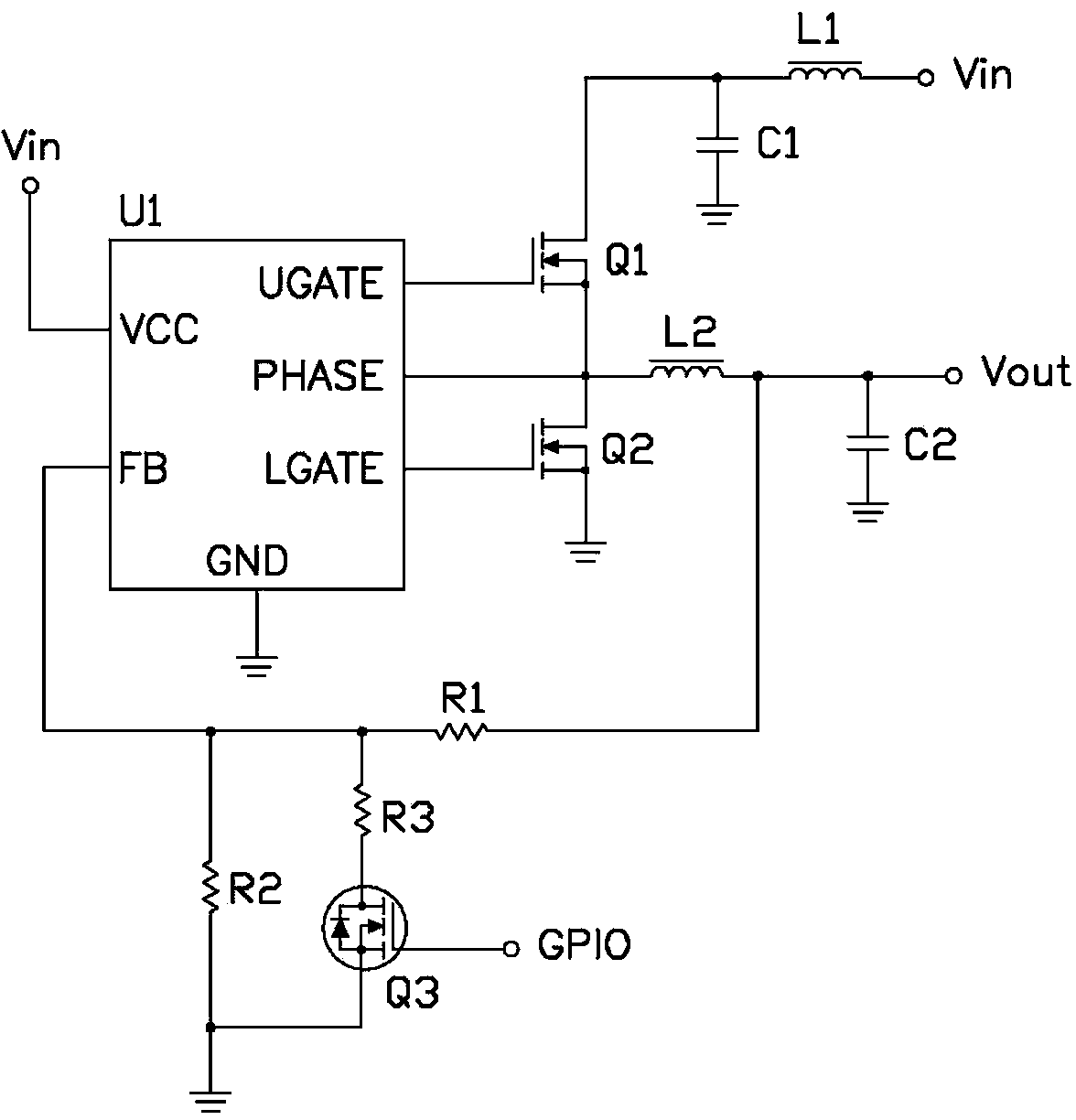 Memory power supply circuit