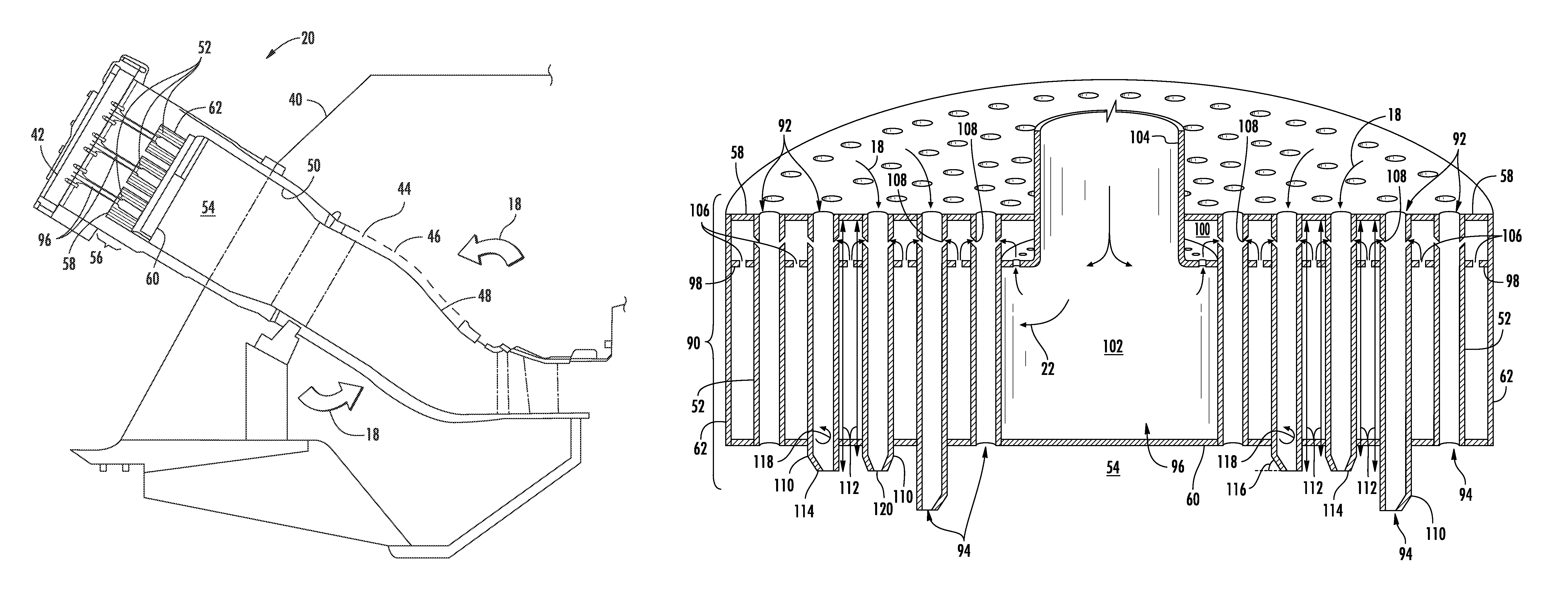 System for reducing combustion dynamics and NO<sub>x </sub>in a combustor