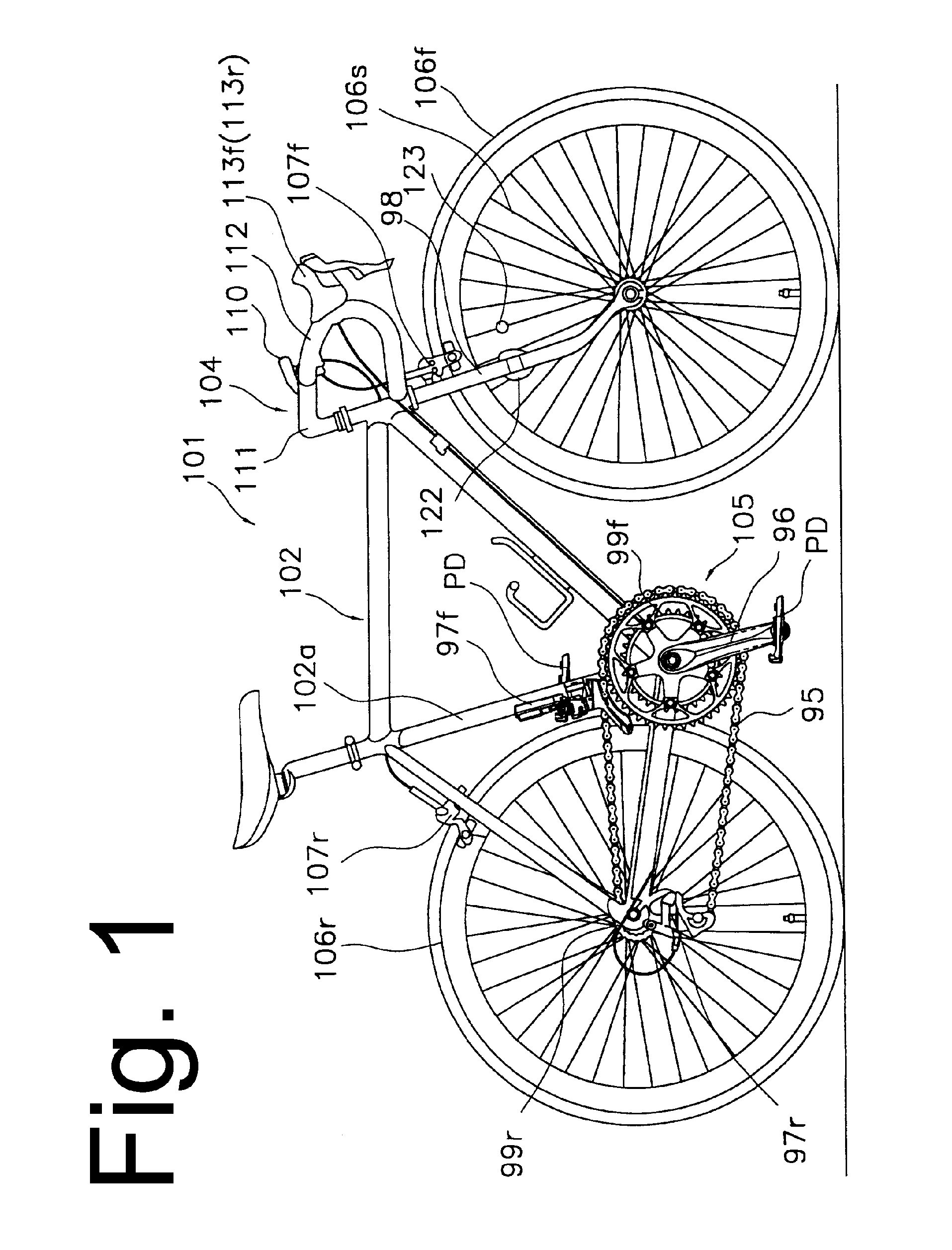 Apparatus for adjusting a position of a bicycle derailleur