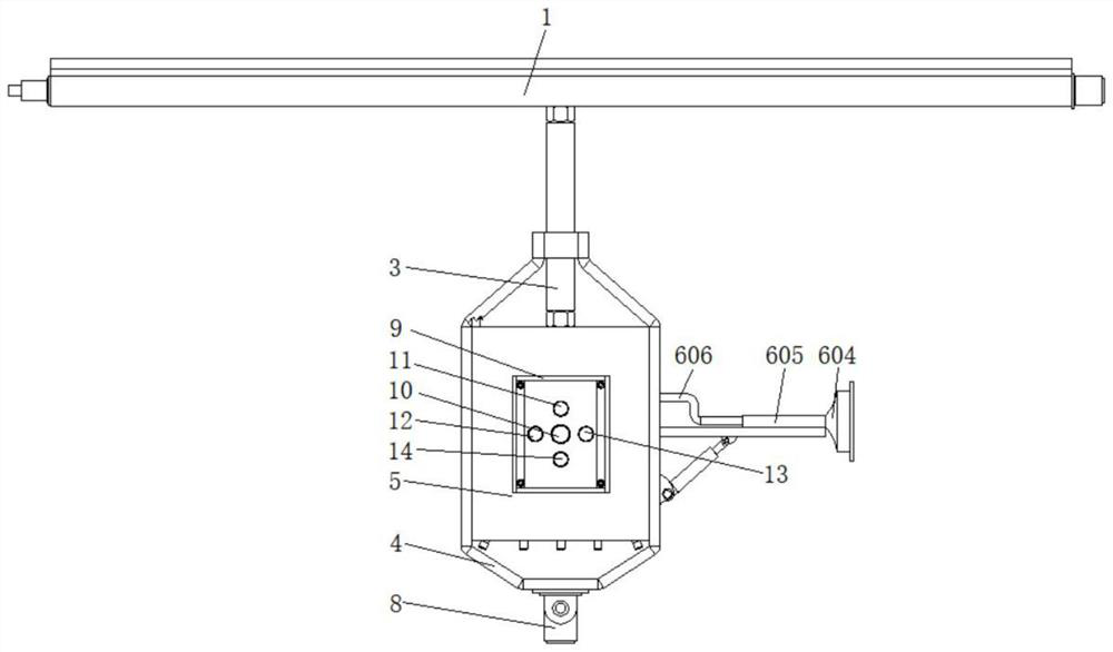 Operating room infection monitoring equipment and monitoring method