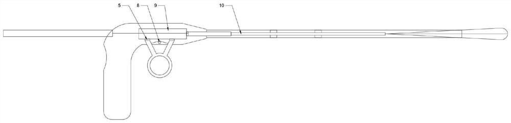 Special needle for hernia surgery under laparoscope