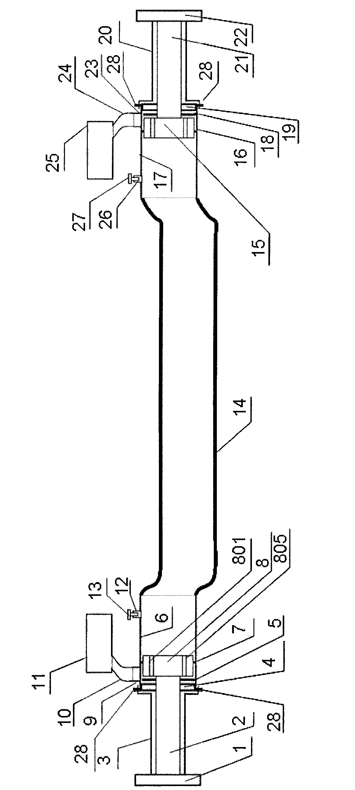 Motor vehicle chassis with anti-collision device