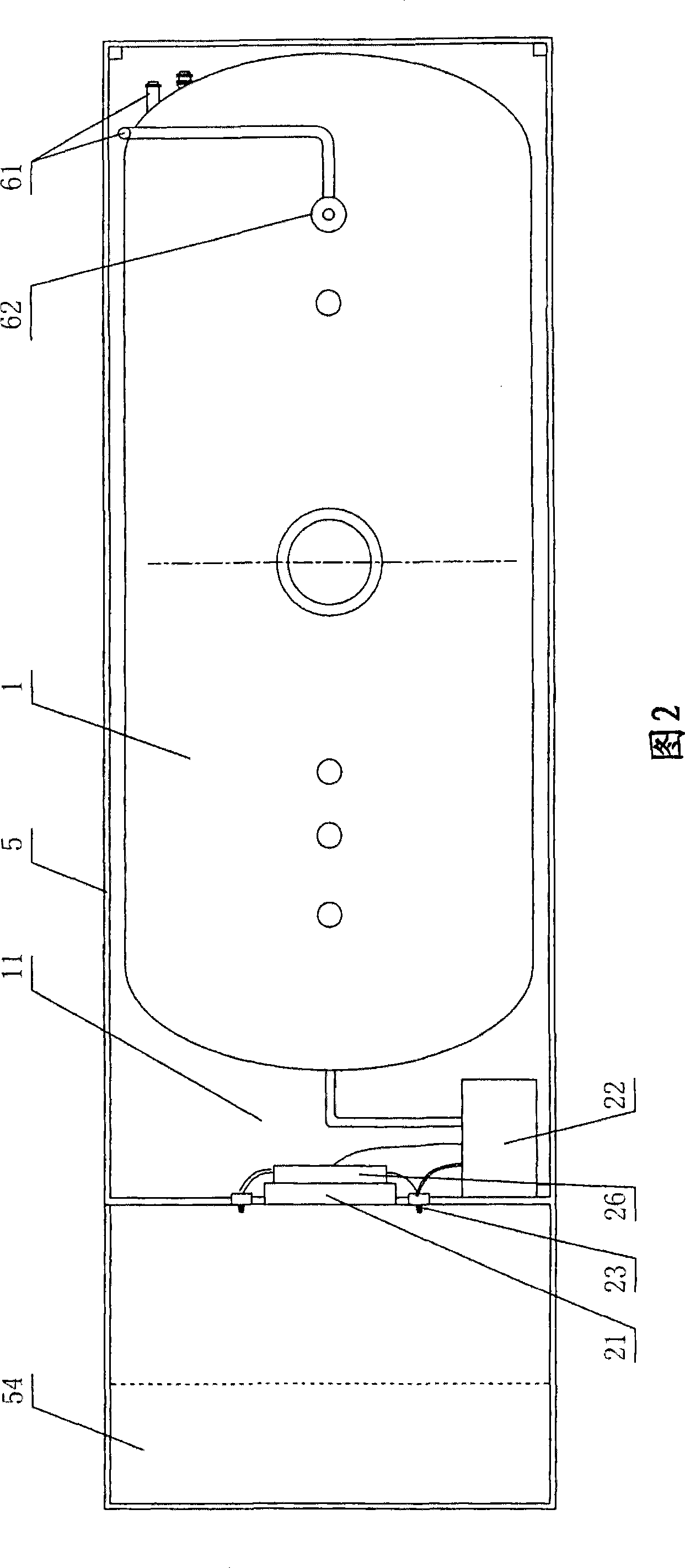 A movable fuel-filling station with a device for recovering fuel-gas airtightly