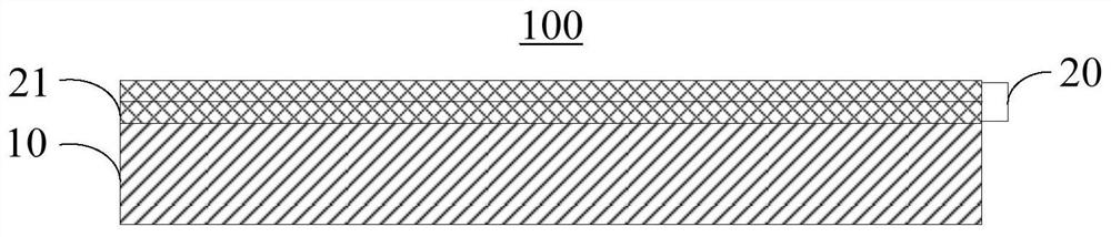 Flexible screen folding cover plate and preparation method thereof and flexible display module