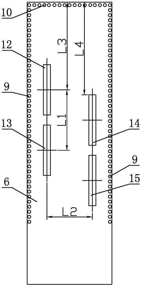 Aperture array antenna based on medium integration ridge waveguide