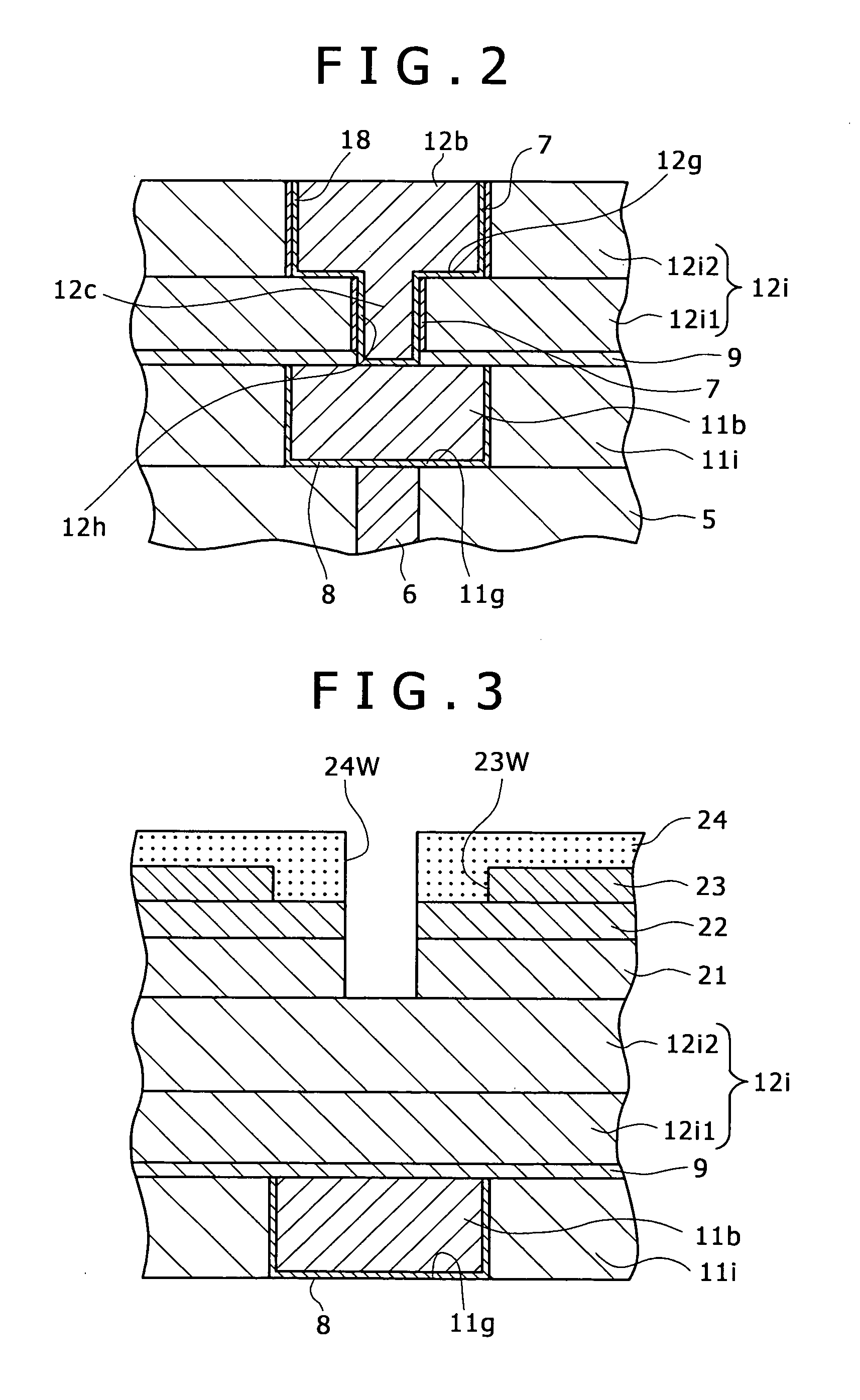 Multi-layer wiring structure, semiconductor apparatus having multi-layer wiring structure, and methods of manufacturing them
