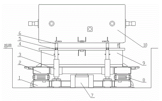 Negative pressure modeling and demolding device