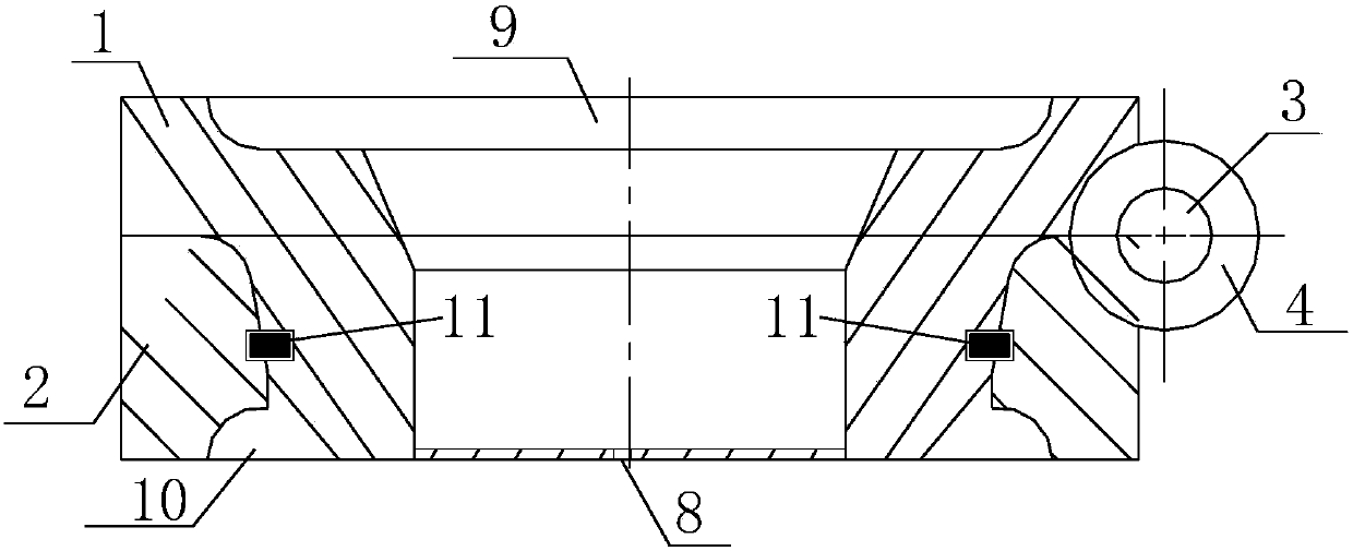 A joint hinge device suitable for automatic construction of constrained concrete arch frames