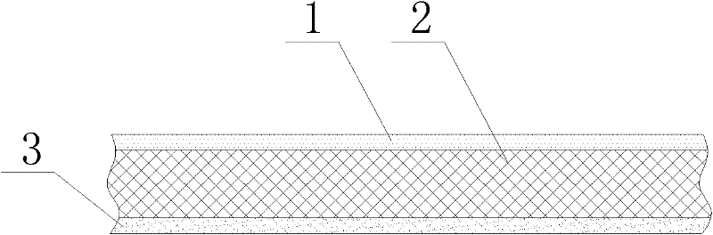 Formula of non-woven cloth and diaper made of non-woven cloth